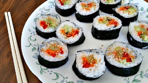 cách làm sushi chay